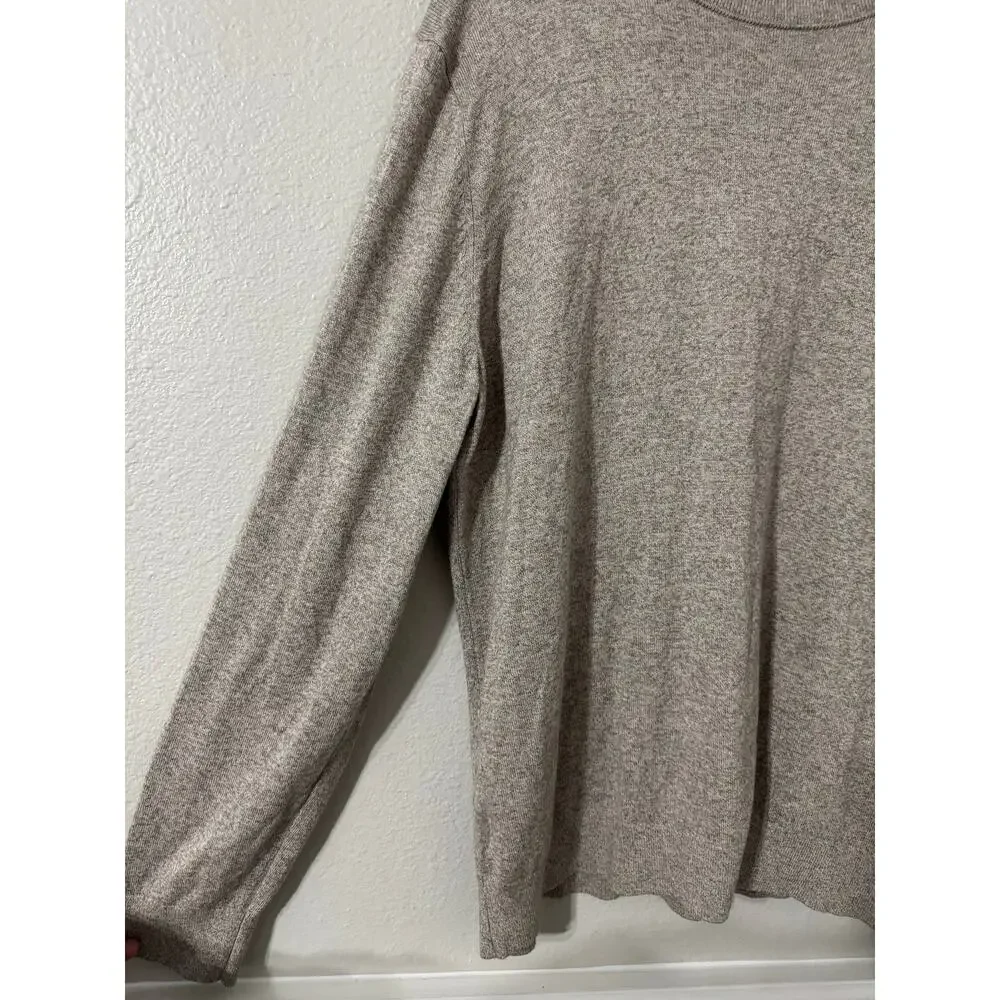 Banana Republic Mens Premium Luxe Yarn Silk‎ Cashmere Cotton Blend Size XL